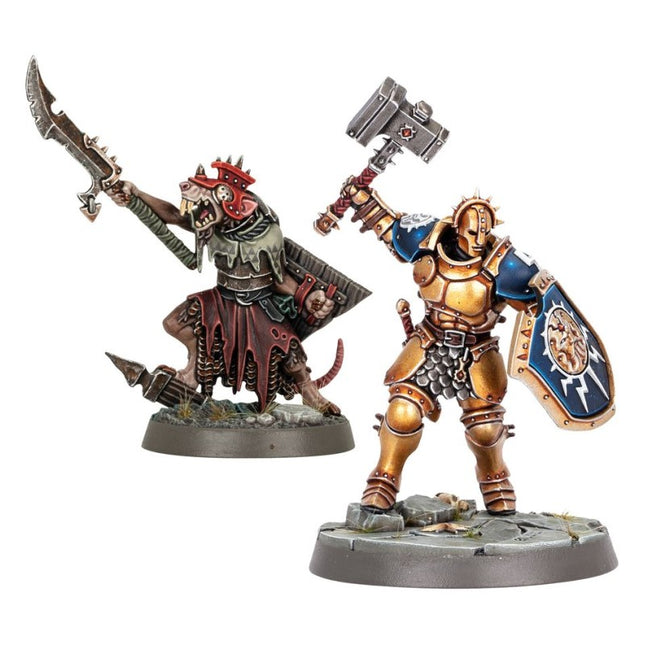 Libérator et Rat des Clans inclus, peints