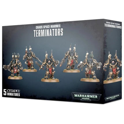 Chaos Space Marines Terminators, boîte
