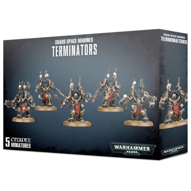 Chaos Space Marines Terminators, boîte