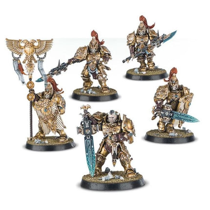 Custodian Guard Adeptus Custodes, escouade de 5 figurines peintes