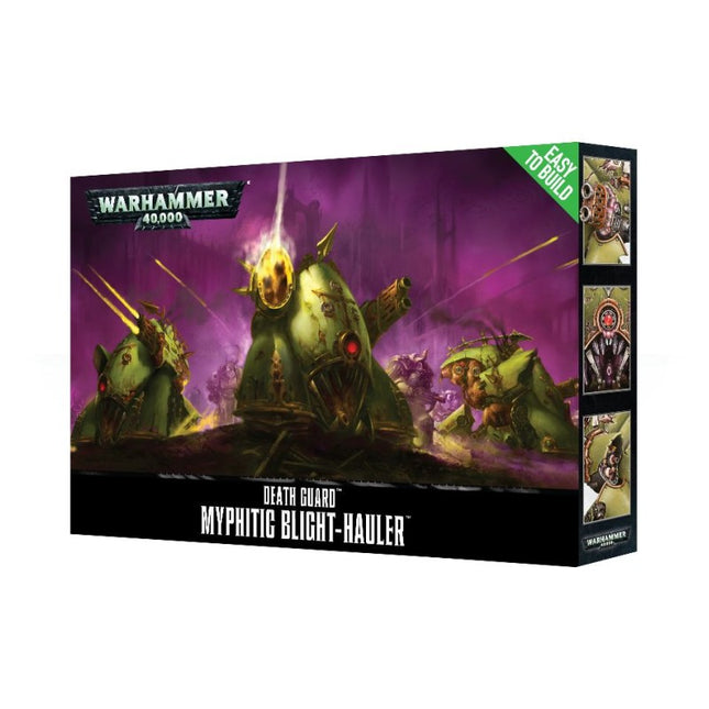 Death Guard Myphitic Blight-hauler Easy To Build, boîte Warhammer 40,000