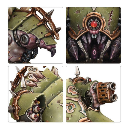 Détails du Myphitic Blight-hauler : gueule, multi-fuseur et lance-missiles