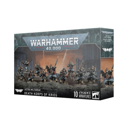 Astra Militarum Death Korps of Krieg, boîte Warhammer 40,000