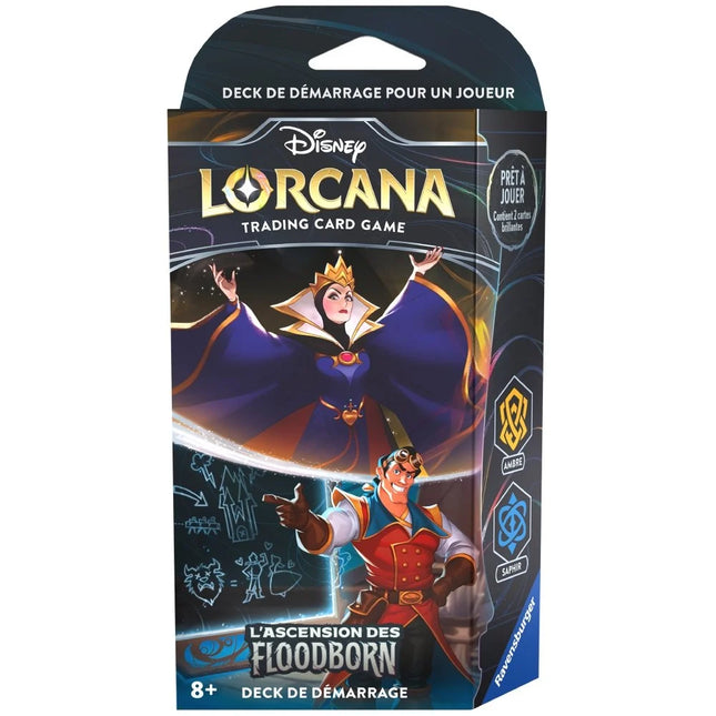 Lorcana Deck FR  L'ascension Des Floodborn (Ambre - Saphir)