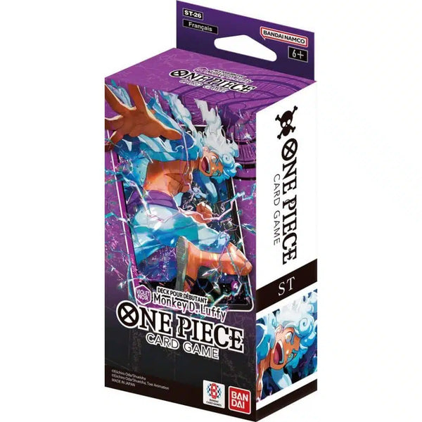 Deck One Piece FR ST26 Violet/Noir Monkey D. Luffy