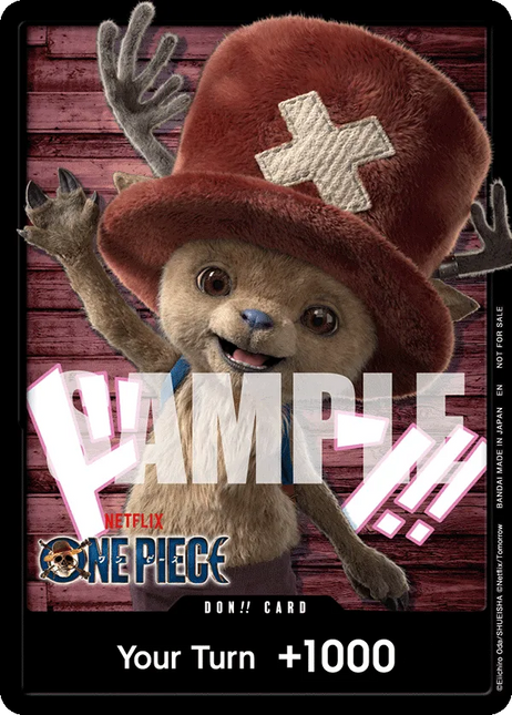 Netflix Tony Tony.Chopper Don!! Card