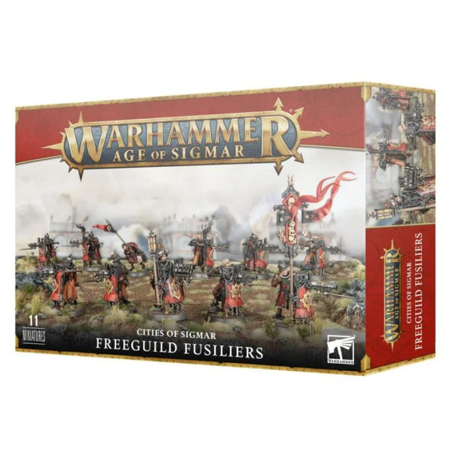 Cities of Sigmar Freeguild Fusiliers, boîte Warhammer Age of Sigmar