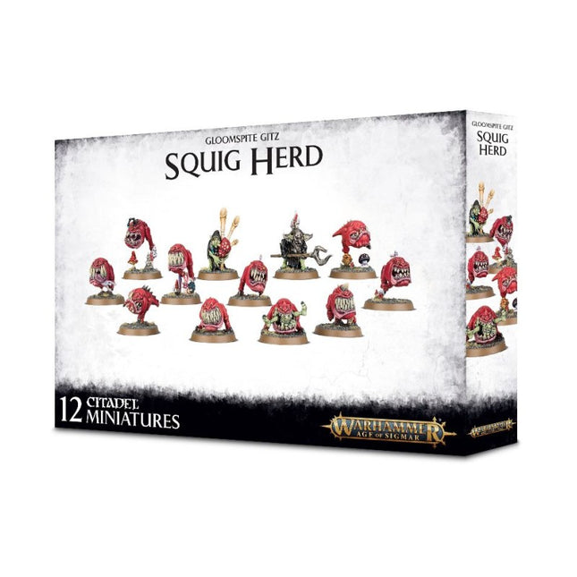 Gloomspite Gitz Squig Herd, boîte Warhammer Age of Sigmar