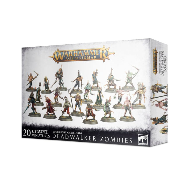 Soulblight Gravelords Deadwalker Zombies, boîte Warhammer Age of Sigmar