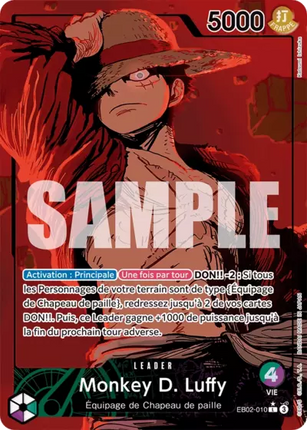 EB02-010 Monkey D.Luffy Leader Alternatif