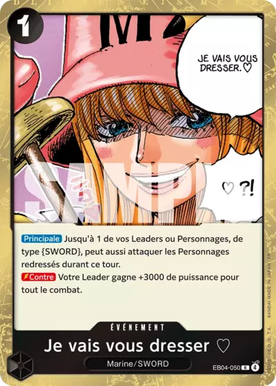 EB04-050 Je vais vous dresser ♡