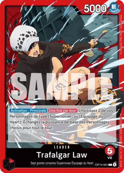 OP14-001 Trafalgar Law Leader