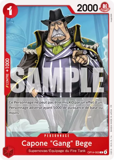 OP14-003 Capone "Gang" Bege