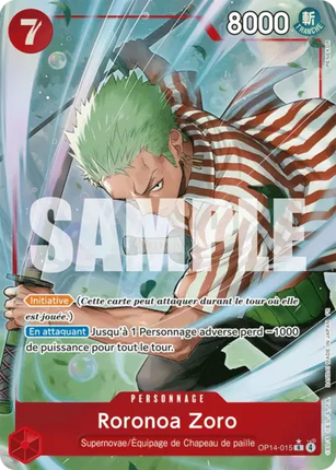 OP14-015 Roronoa Zoro Rare Alternative