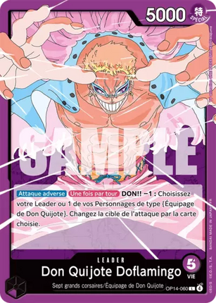 OP14-060 Don Quijote Doflamingo Leader