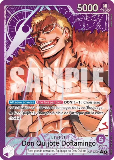 OP14-060 Don Quijote Doflamingo Leader Alternative