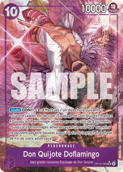 OP14-069 Don Quijote Doflamingo SR Alternative