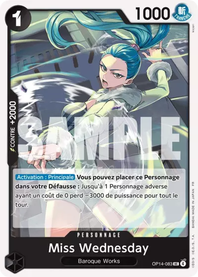 OP14-083 Miss Wednesday