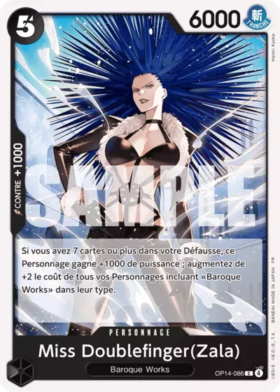 OP14-086 Miss Doublefinger(Zala)