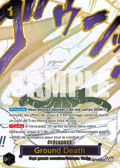 OP14-096 Ground Death Rare Alternative