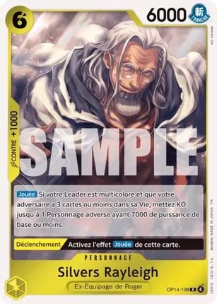 OP14-108 Silvers Rayleigh
