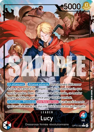 OP15-002 Lucy Leader Alternative
