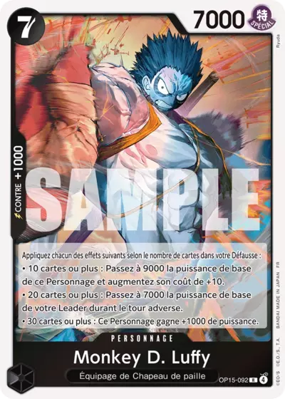 OP15-092 Monkey D. Luffy