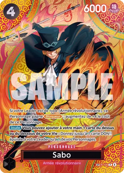 P-105 Sabo SP Card