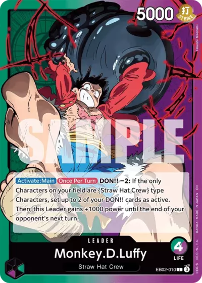 EB02-010 Monkey D. Luffy