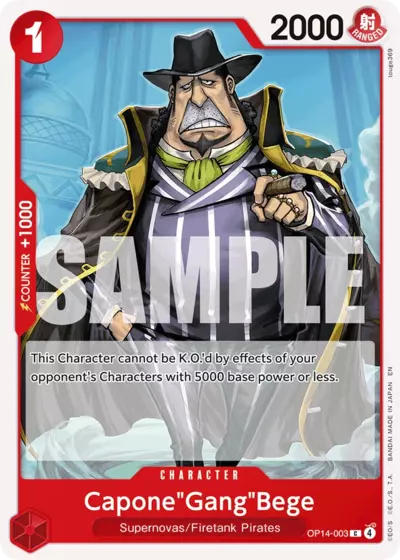 OP14-003 Capone "Gang" Bege