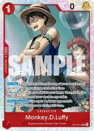 OP14-013 Monkey D. Luffy