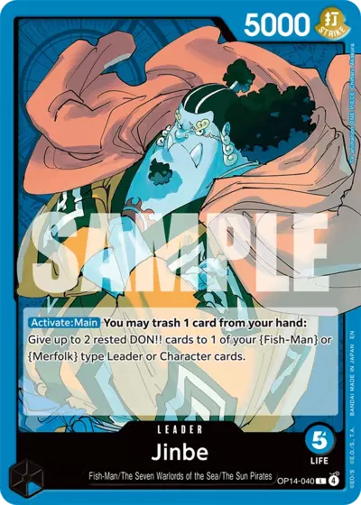 OP14-040 Jinbe Leader