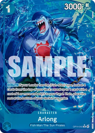 OP14-042 Arlong Rare Alternative