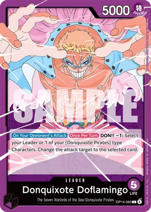 OP14-060 Don Quijote Doflamingo Leader