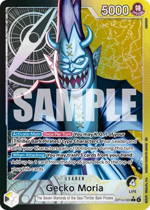 OP14-080 Gecko Moria Leader Alternative