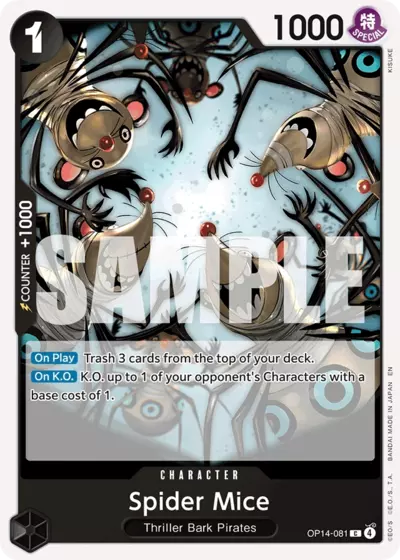 OP14-081 Souris-araignée