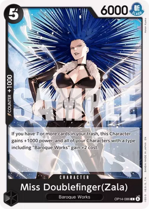 OP14-086 Miss Doublefinger(Zala)