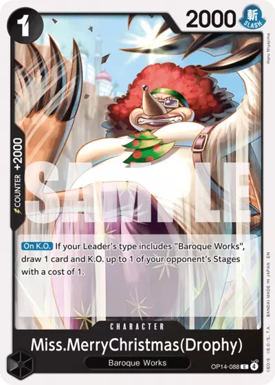 OP14-088 Miss Merrychristmas(Drophy)