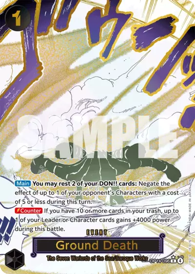 OP14-096 Ground Death Rare Alternative