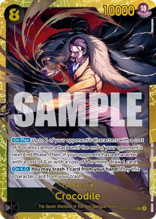 OP14-120 Crocodile Secrete Rare