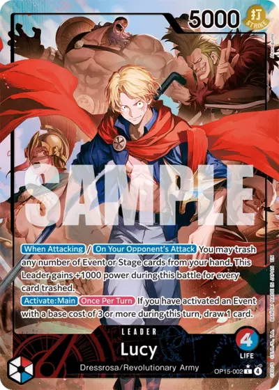 OP15-002 Lucy Leader Alternative