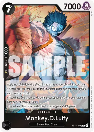 OP15-092 Monkey D. Luffy