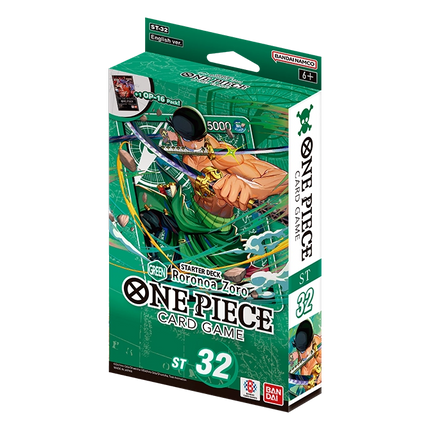 One Piece ST-32 Starter Deck Vert Roronoa Zoro