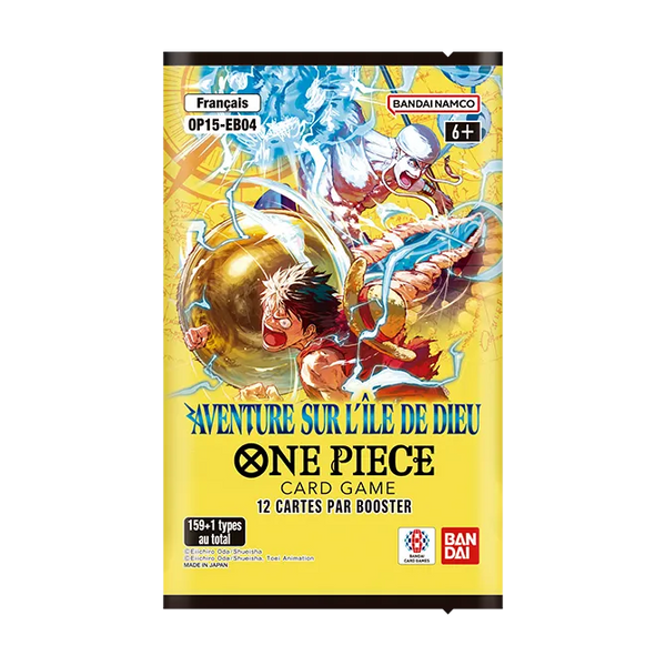 One Piece Booster FR Aventure sur l'île de Dieu (OP15)
