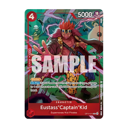 Carte promo OP14-014 Eustass Kid illustration