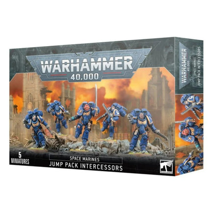 Space Marines Jump Pack Intercessors, boîte Warhammer 40,000