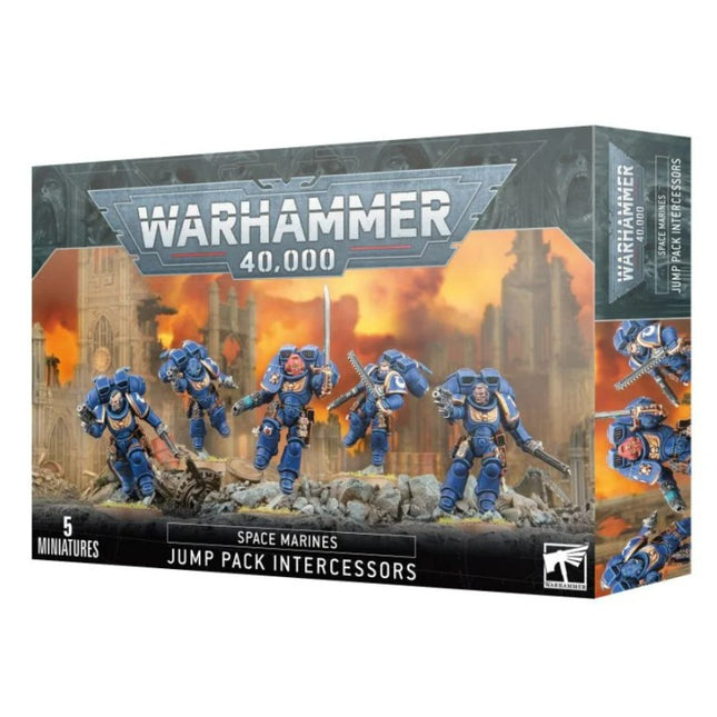 Space Marines Jump Pack Intercessors, boîte Warhammer 40,000