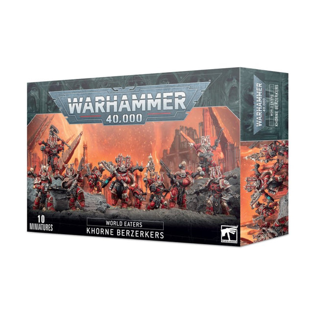 World Eaters Khorne Berzerkers, boîte Warhammer 40,000