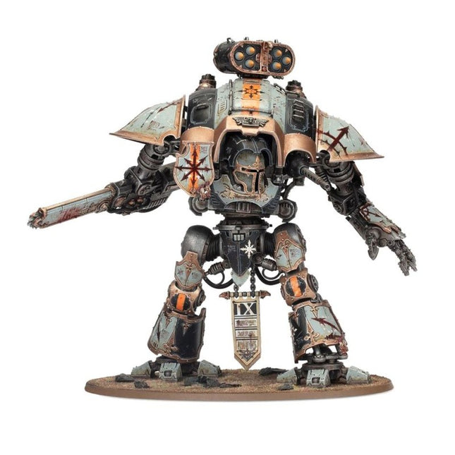 Chevalier Questoris Imperial Knights, figurine peinte