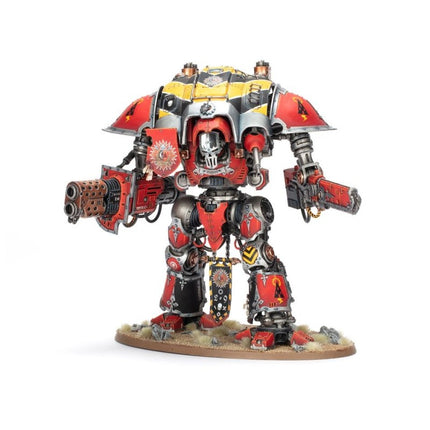 Chevalier Questoris avec canon gatling Avenger